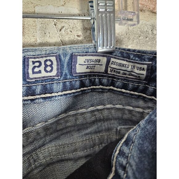 Miss Me Women's Denim Boot Cut Jeans 28x32 - Picture 5 of 14